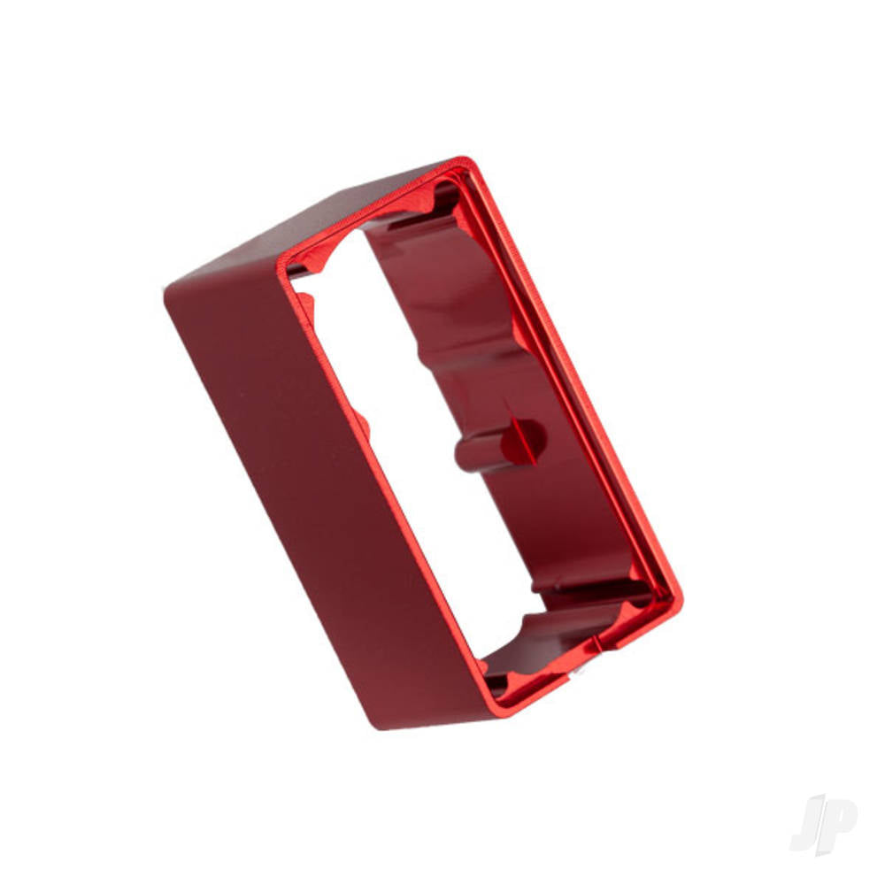 Traxxas Servo case, aluminium (Red-anodised) (middle) (for 2255 servo) TRX2253