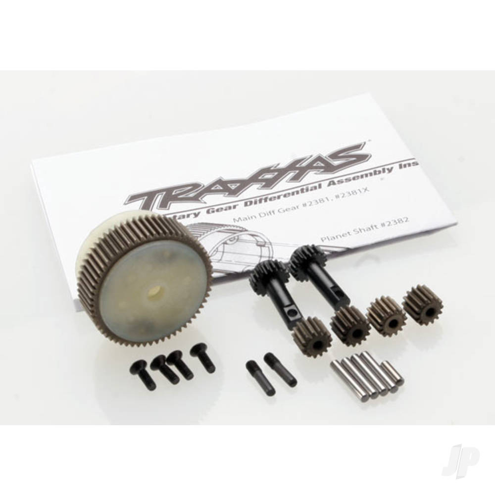 Traxxas Planetary gear Differential with Steel ring gear (complete) (fits Bandit, Stampede, Rustler) TRX2388X