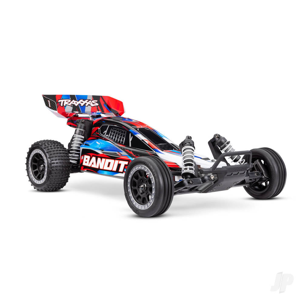 Traxxas Bandit HD 1:10 2WD RTR Electric Buggy, Red (TRX24254-8-RED)
