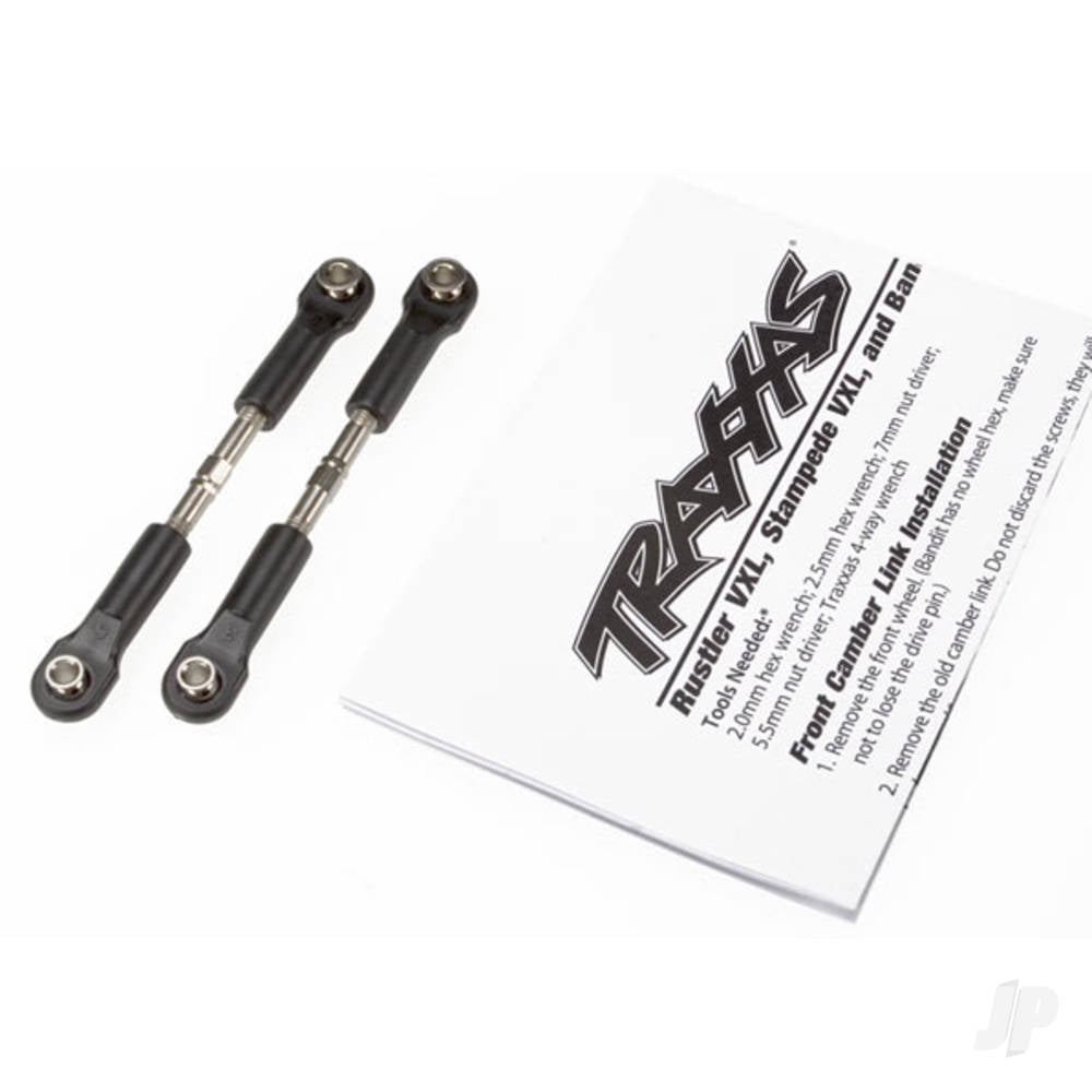 Traxxas Turnbuckles, camber link, 36mm (56mm Center to Center) (Rear) (assembled with rod ends and hollow balls) (1 left, 1 right) TRX2443