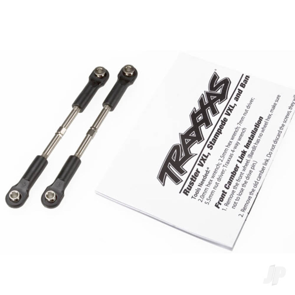 Traxxas Turnbuckles, toe link, 55mm (75mm Center to Center) (2 pcs) (assembled with rod ends and hollow balls) TRX2445