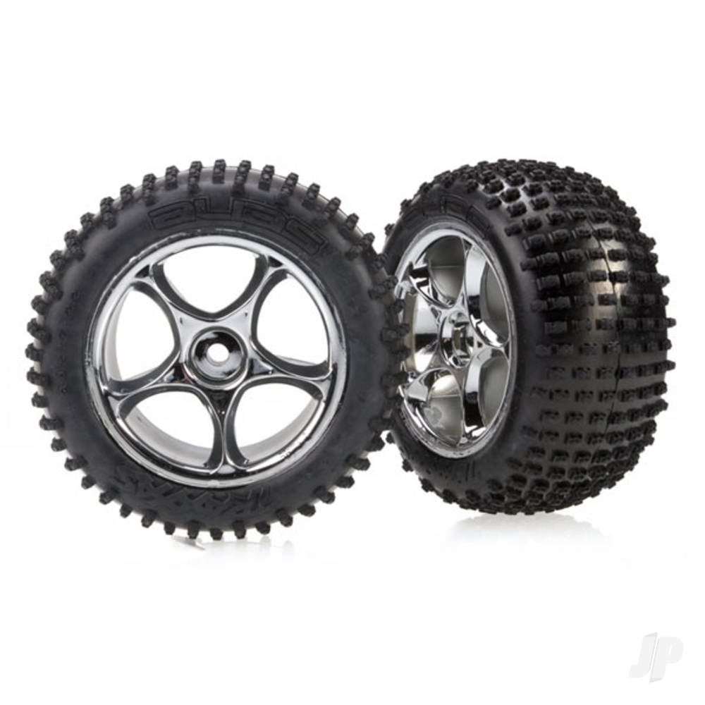 Traxxas Tyres and Wheels, Assembled (2 pcs) TRX2470R