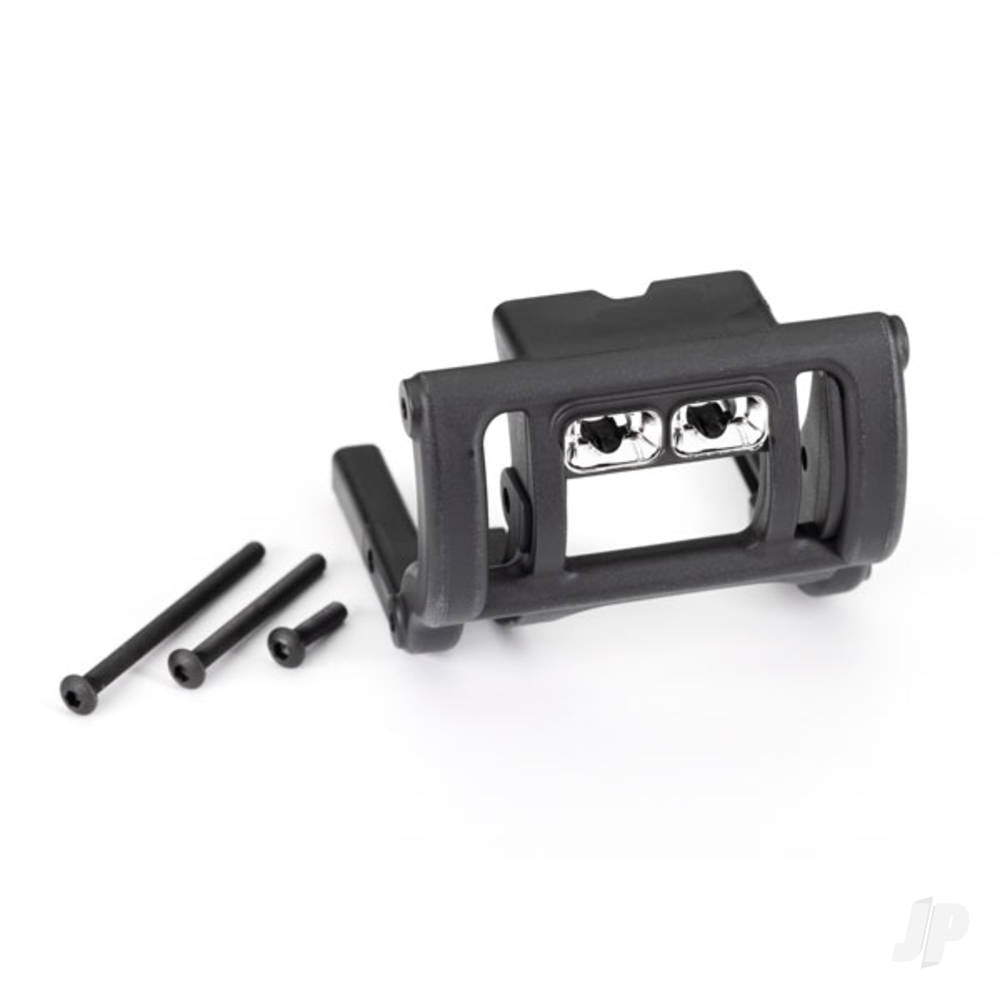 Traxxas Wheelie bar mount/ 3x40 BCS (1)/ 3x30 BCS (1)/ 3x12 BCS (1) (for LED light kit installation) TRX2477