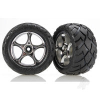 Traxxas Tyres and Wheels, Assembled Tracer 2.2in (2 pcs) TRX2478R