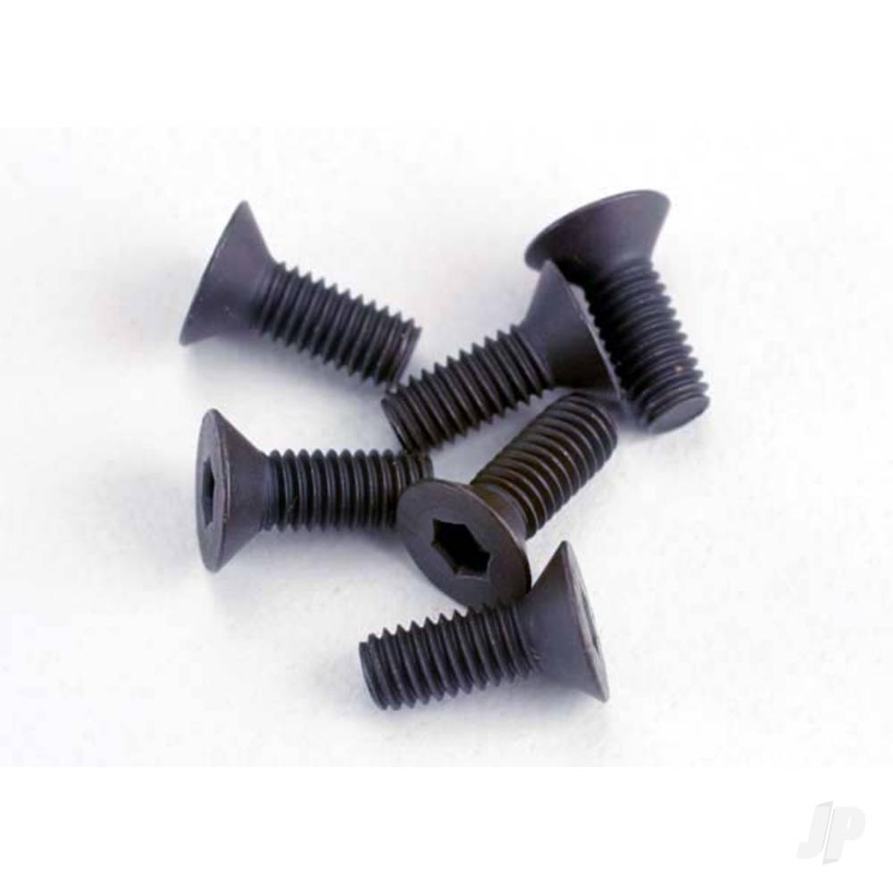 Traxxas Screws, 3x8mm countersunk machine (6 pcs) (hex drive) TRX2550