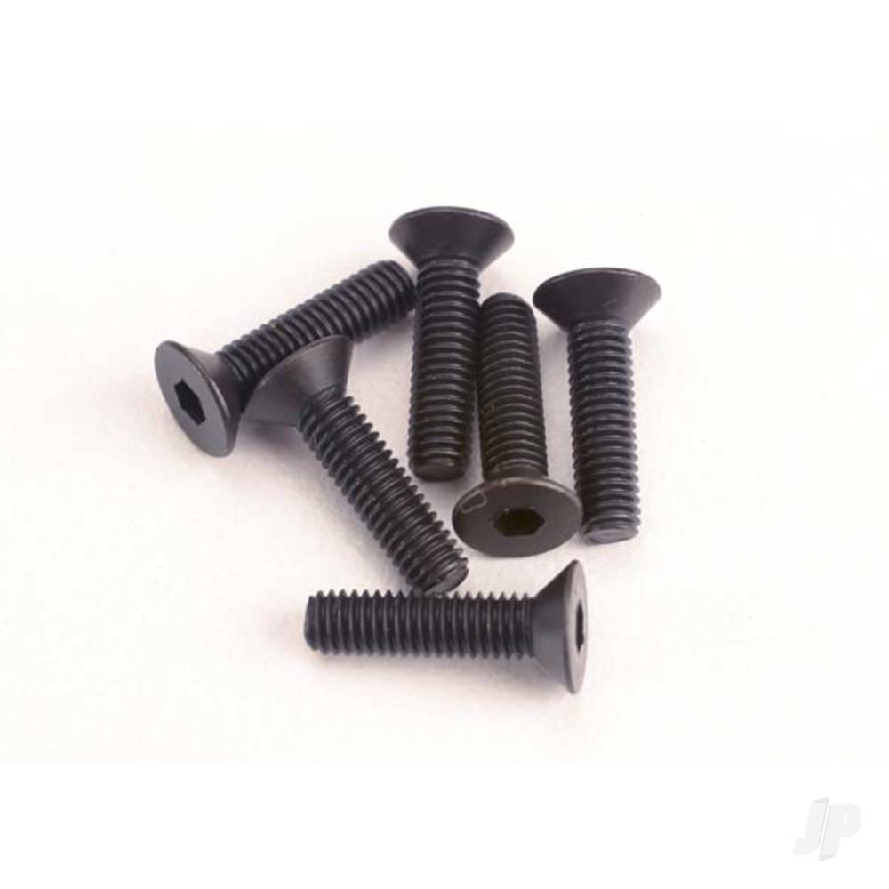 Traxxas Screws, 3x12mm countersunk machine (6 pcs) (hex drive) TRX2552