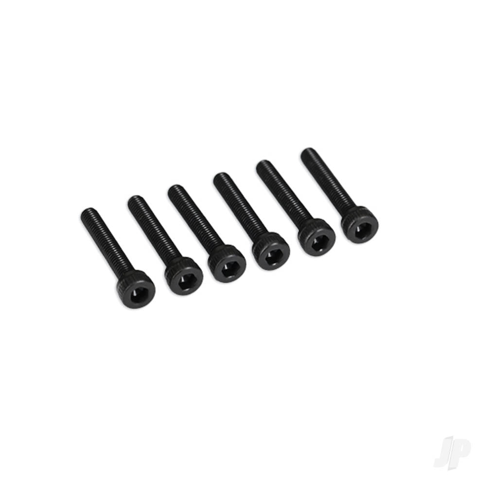 Traxxas Screws, 3x18mm cap-head machine (hex drive) (6) TRX2583X