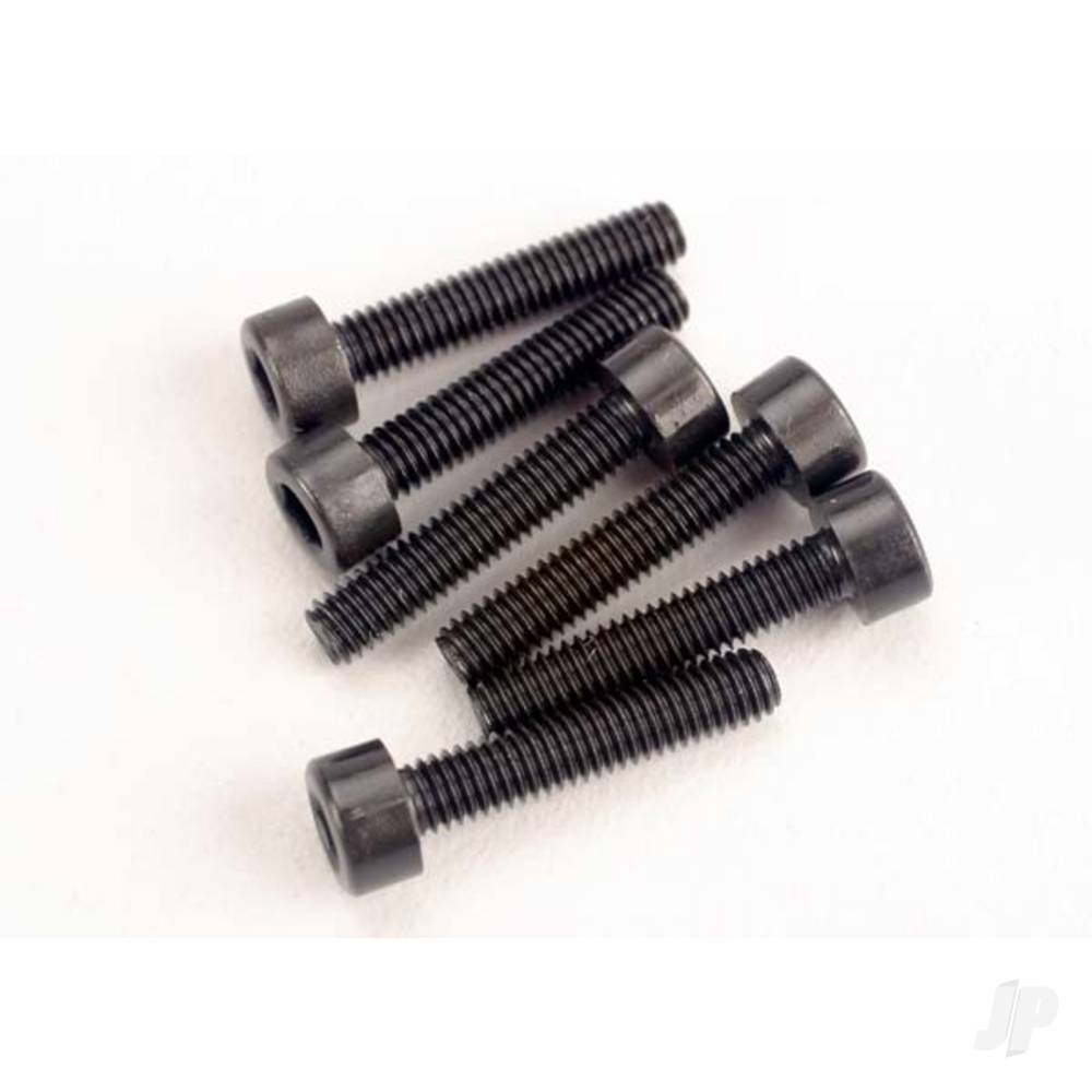 Traxxas Head screws, 3x15mm cap-head machine (hex drive) (6 pcs) (TRX 2.5) TRX2586