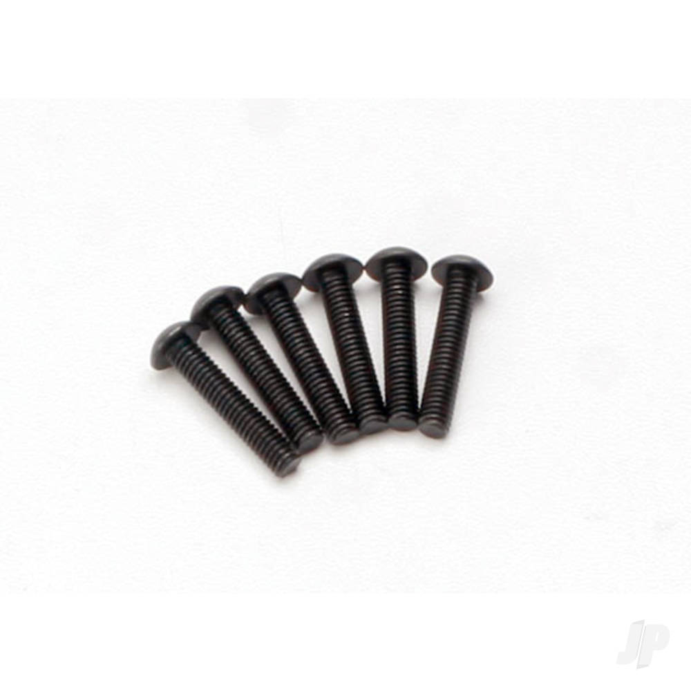 Traxxas Screws, 4x20mm button-head machine (hex drive) (6 pcs) TRX2589