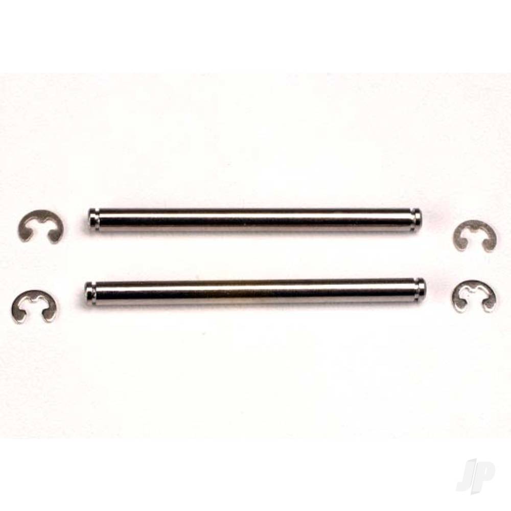 Traxxas Suspension pins, 44mm (2 pcs) with E-clips TRX2640