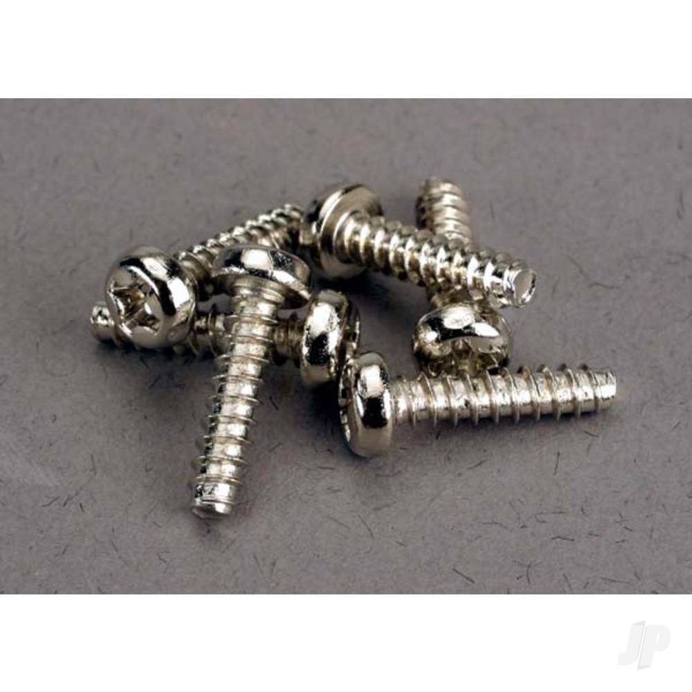 Traxxas Screws, 3x12mm roundhead self-tapping (6 pcs) TRX2676