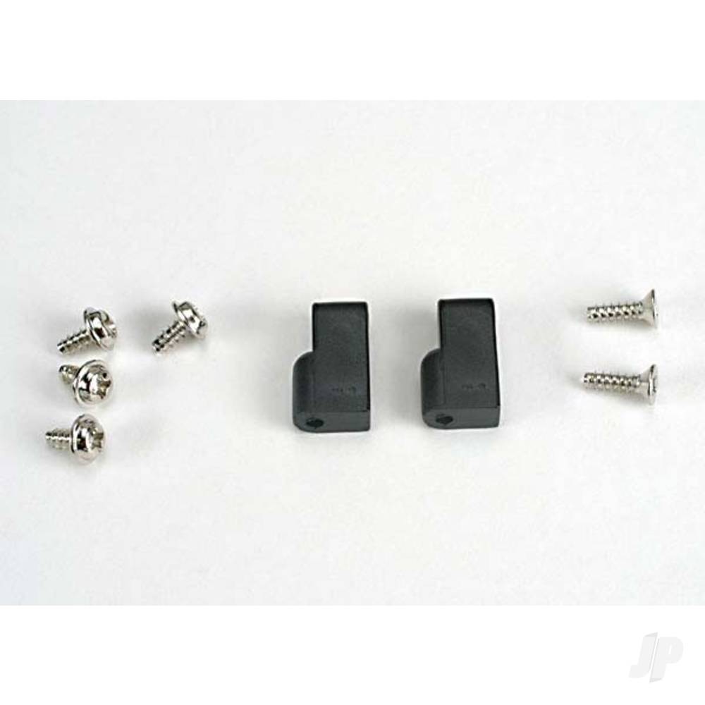 Traxxas Servo mounts (2 pcs) / screws (6 pcs) TRX2715