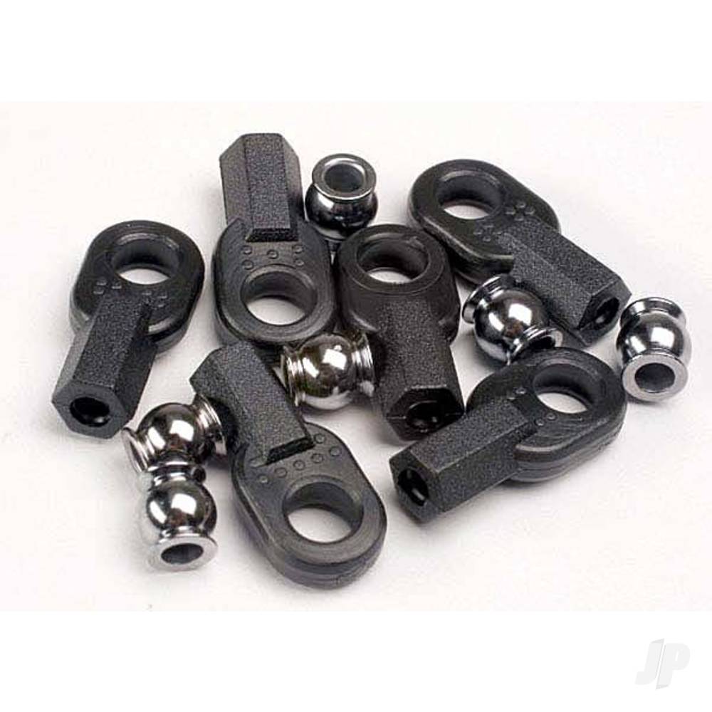 Traxxas Rod ends, Long (6 pcs) / hollow ball connectors (6 pcs) TRX2742