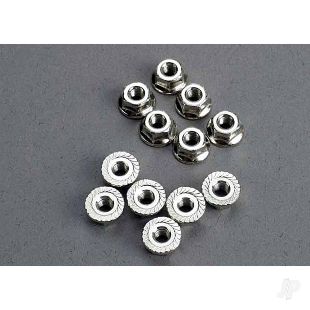 Traxxas Nuts, 3mm flanged (12 pcs) TRX2744