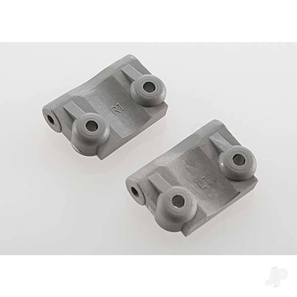 Traxxas Mounts, suspension arm (Rear) (+- 1-degree) (left & right) (grey) TRX2798A