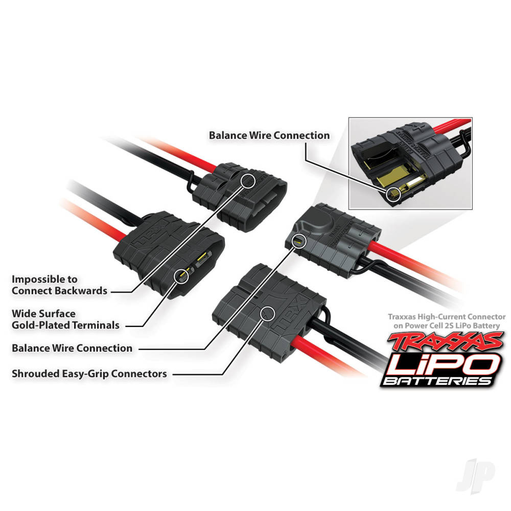 Traxxas LiPo 3S 1400mAh 11.1V 25C iD Power Cell Battery TRX2823X 2