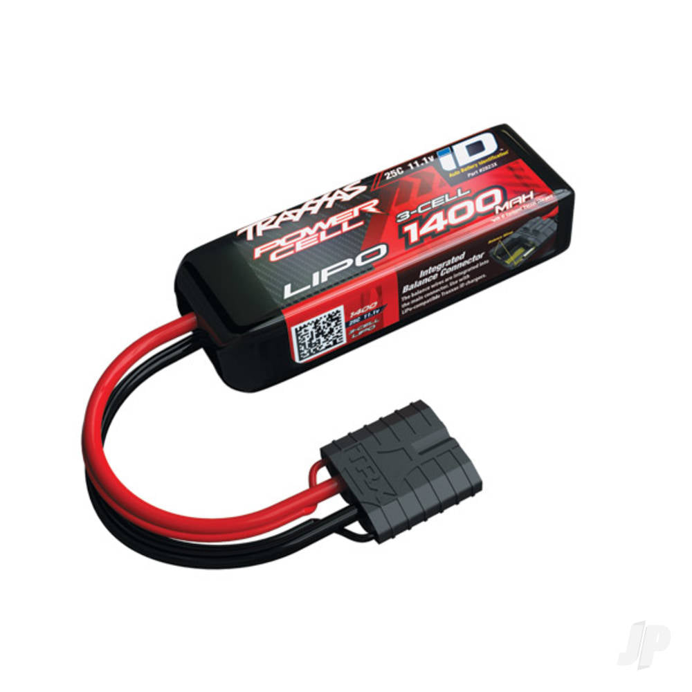 Traxxas LiPo 3S 1400mAh 11.1V 25C iD Power Cell Battery TRX2823X Main