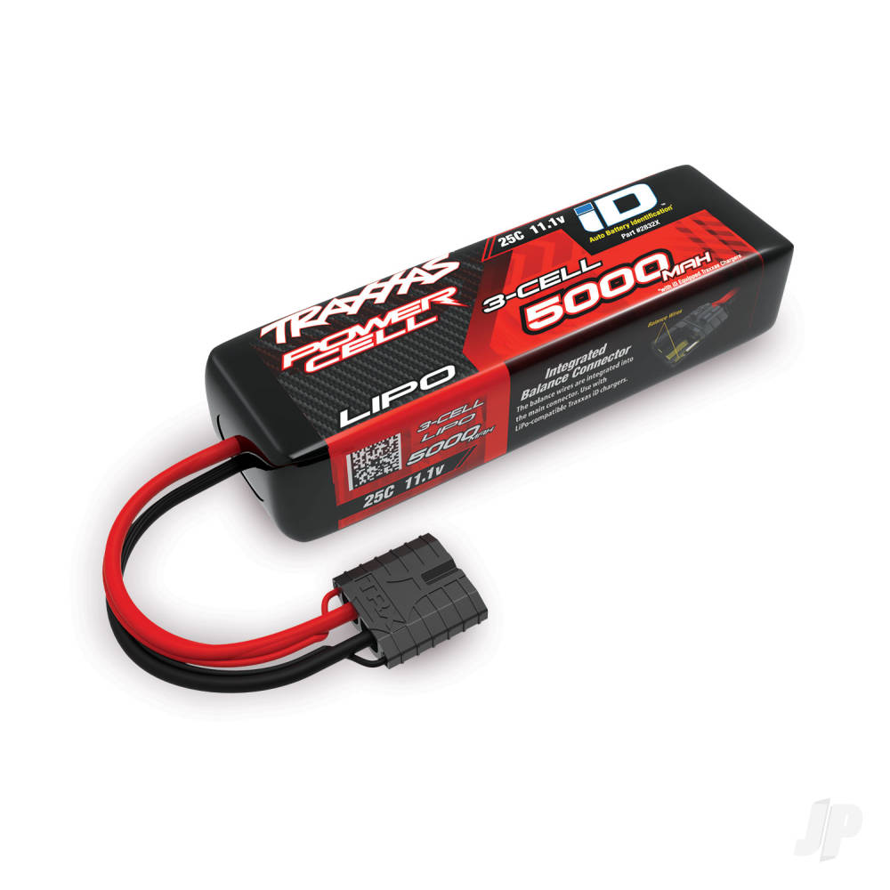 Traxxas LiPo 3S 5000mAh 11.1V 25C iD Power Cell Battery TRX2832X Main