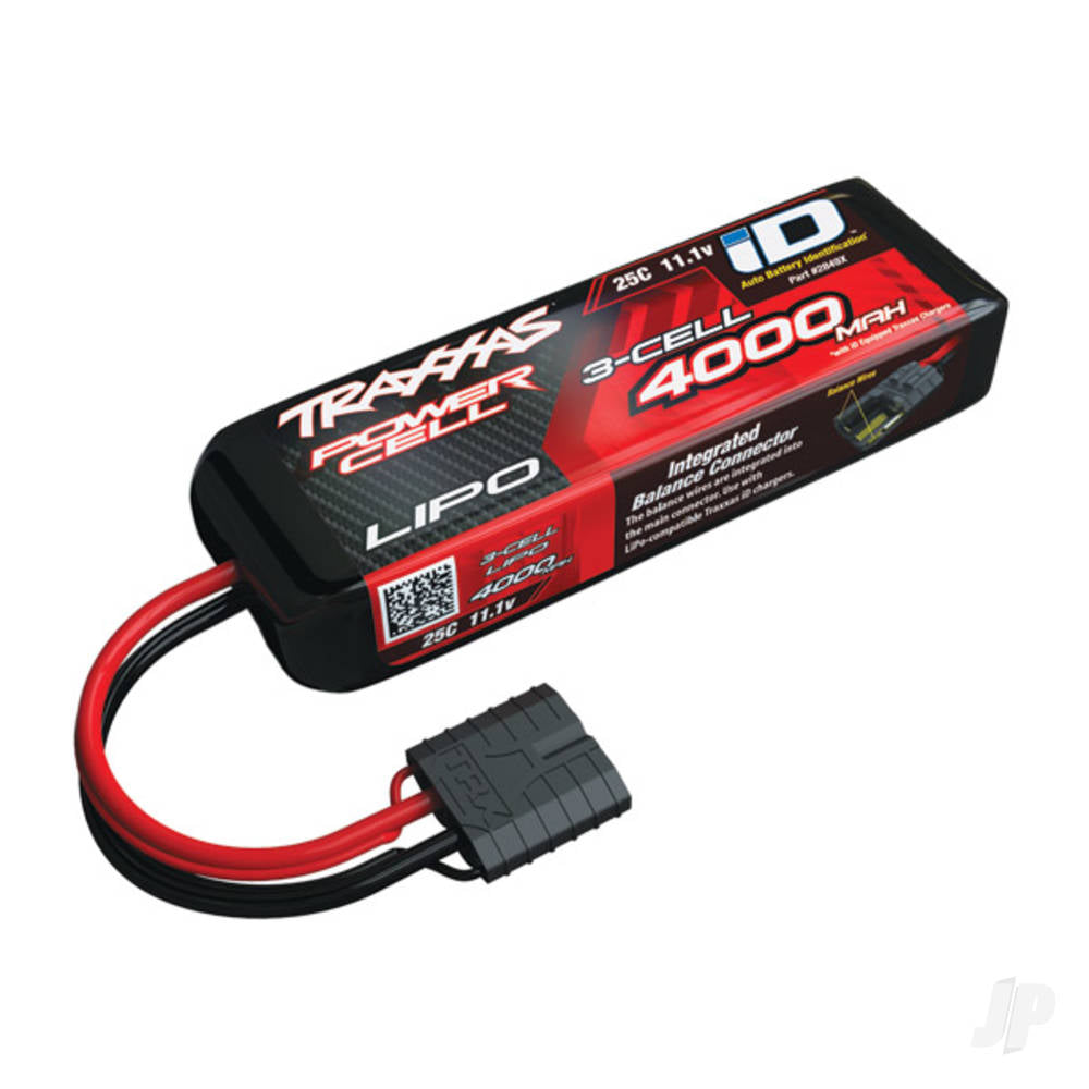 Traxxas LiPo 3S 4000mAh 11.1V 25C iD Power Cell Battery TRX2849X Main