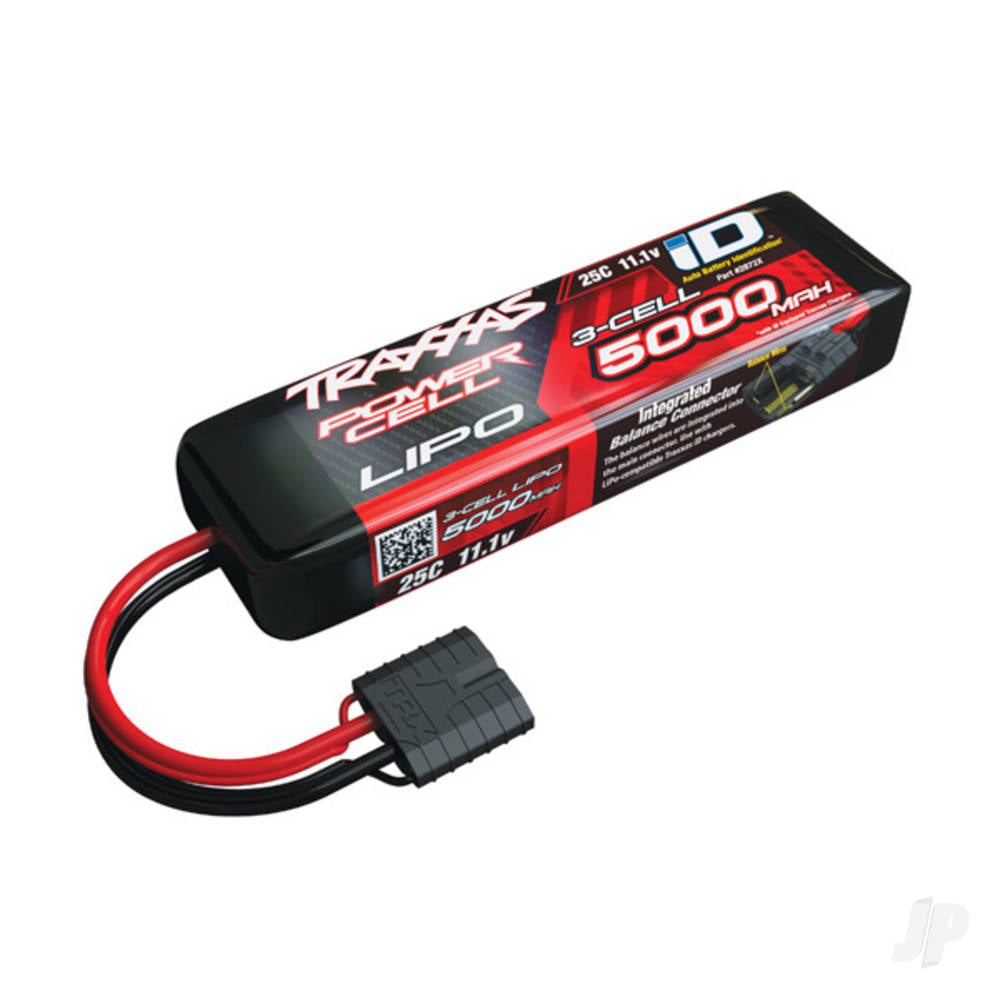 Traxxas LiPo 3S 5000mAh 11.1V 25C iD Power Cell Battery TRX2872X Main