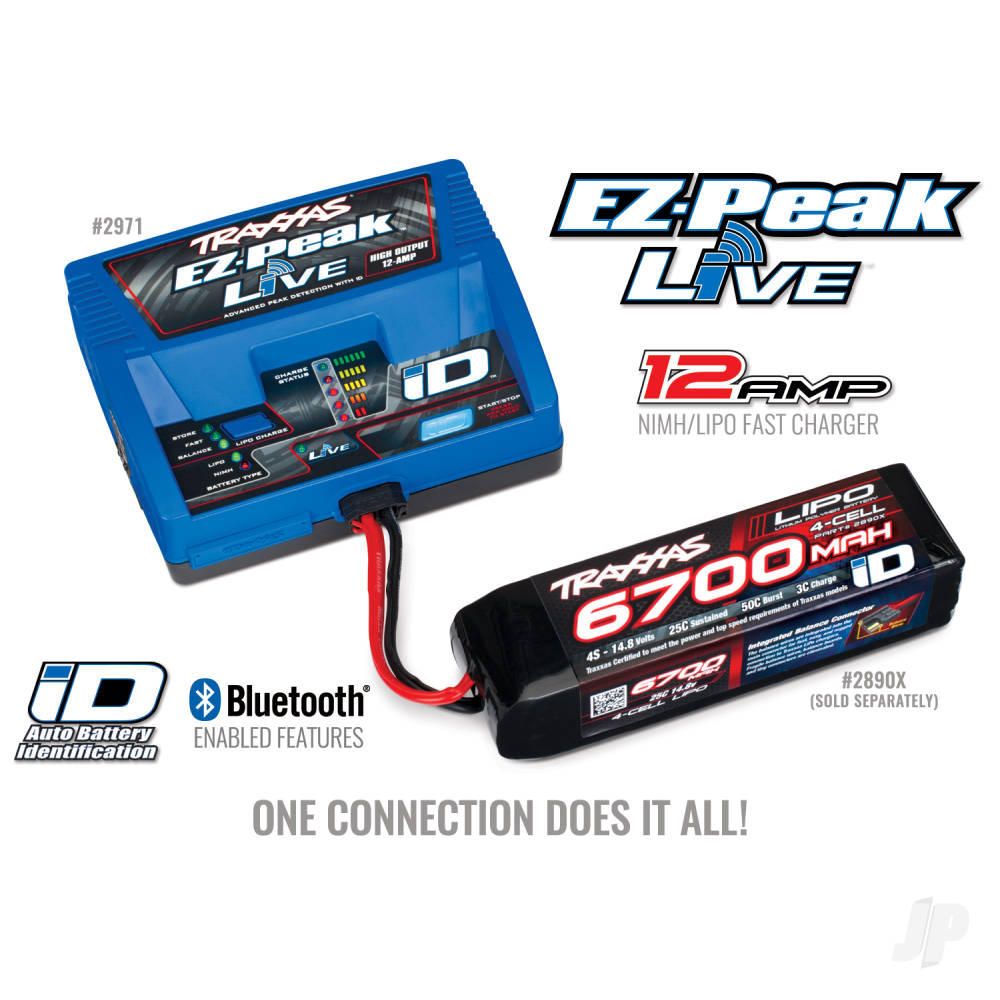 Traxxas LiPo 4S 6700mAh 14.8V 25C iD Power Cell Battery TRX2890X 4