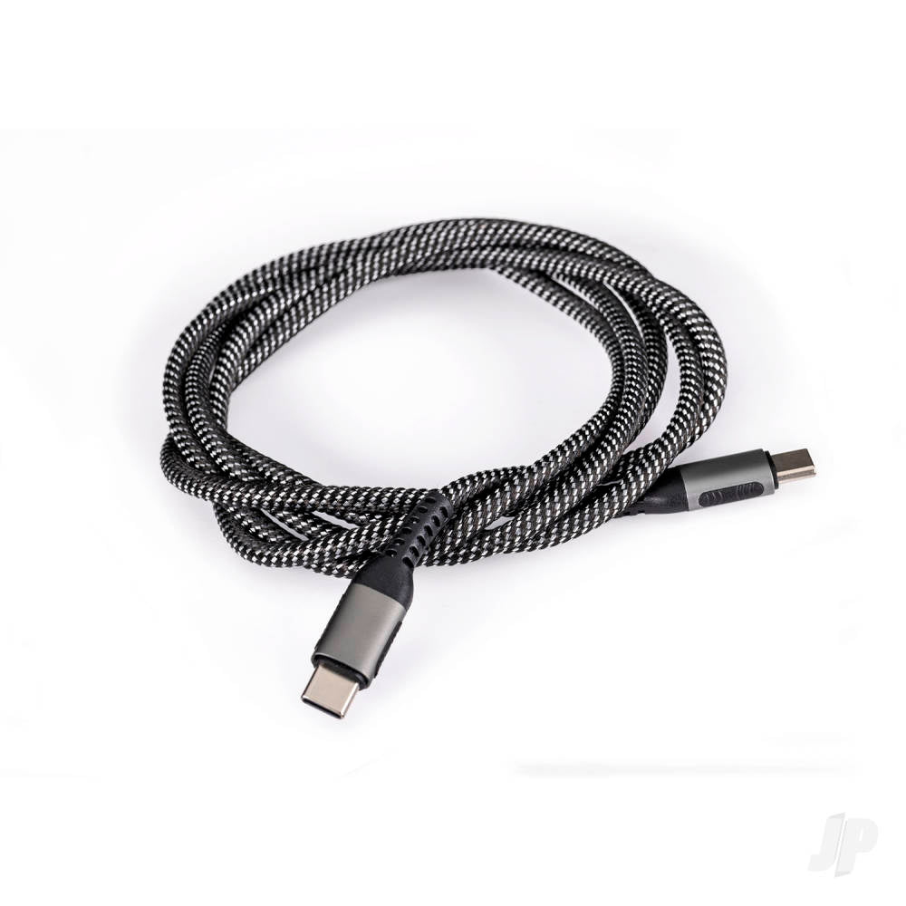 Traxxas Power cable, USB-C, 100W (high output), 5 ft (1.5m) TRX2916