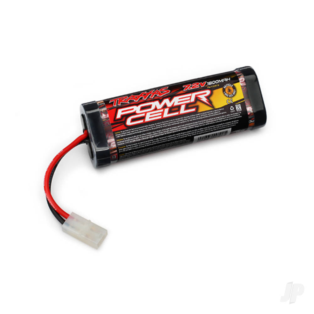 Traxxas NiMH 7.2V 1800mAh 6-Cell Power Cell Battery, Flat TRX2919