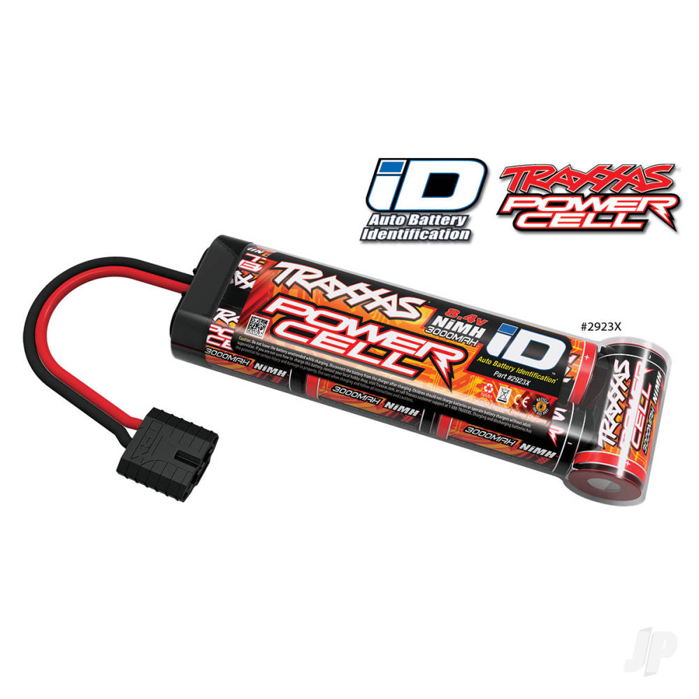 Traxxas NiMH 8.4V 3000mAh 7-Cell Power Cell Battery, Flat TRX2923X 1