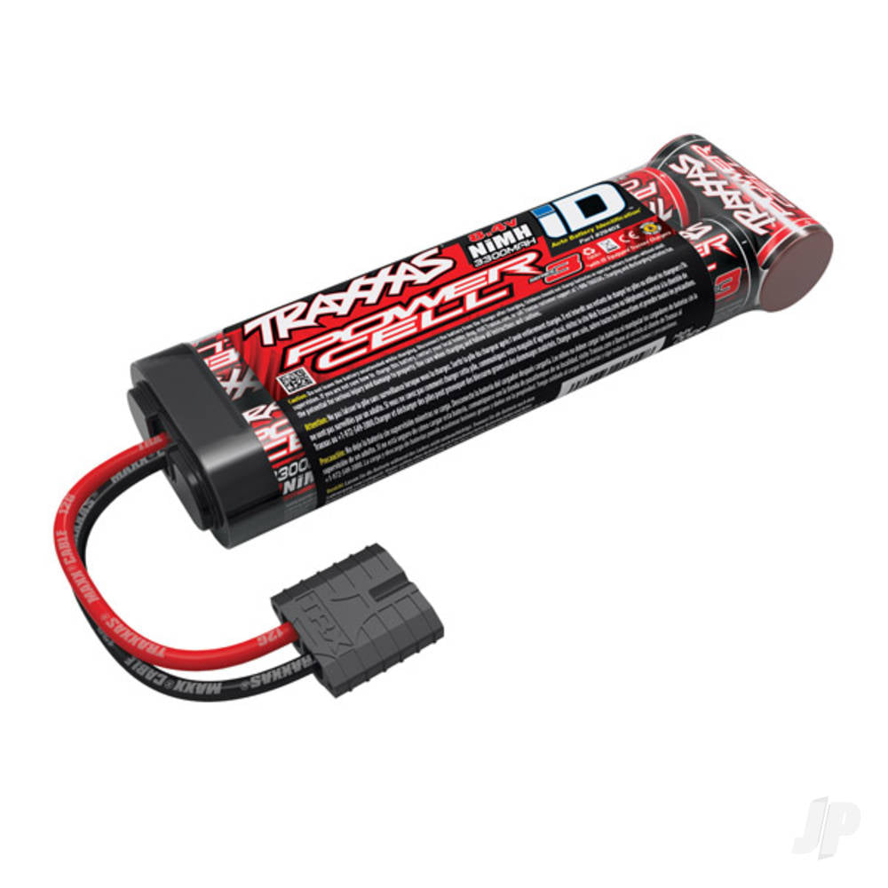 Traxxas NiMH 8.4V 3300mAh 7-Cell Power Cell Battery, Flat TRX2940X Main