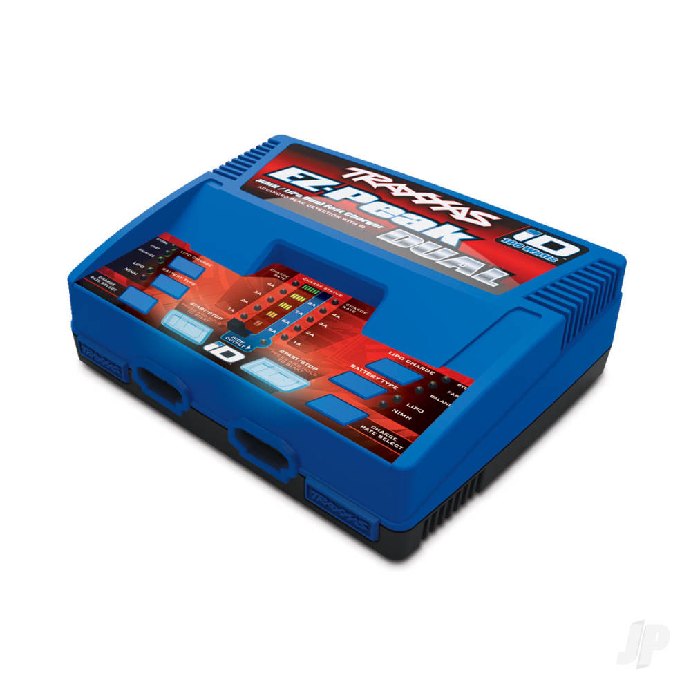 Traxxas EZ-Peak Dual 100W NiMH/LiPo iD Charger TRX2972TX 3