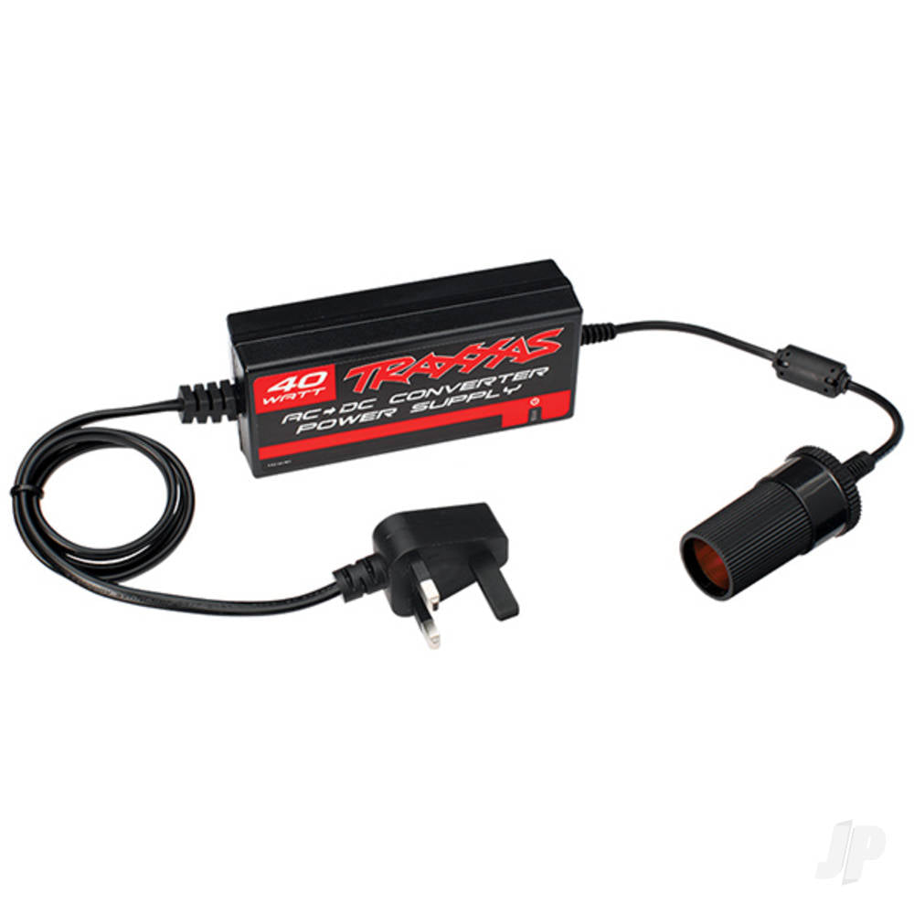 Traxxas 40W AC To DC Power Supply, UK TRX2976T Main