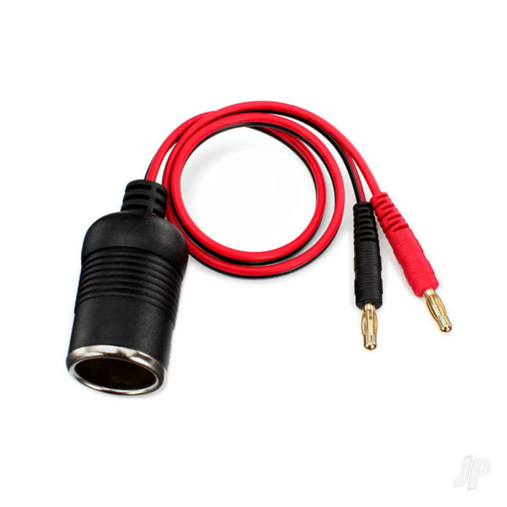 Traxxas Adapter, 12V (female) (to bullet connectors) TRX2980