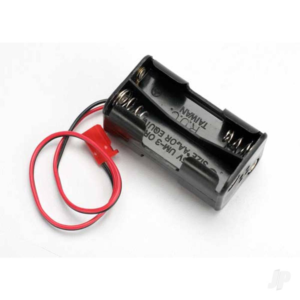 Traxxas Battery holder, 4-cell (no on/off switch) (for Jato and others that use a male Futaba style connector) TRX3039