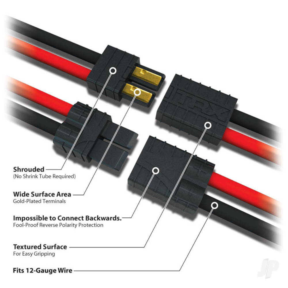 Traxxas Wire harness, series battery connection (NiMH) TRX3063X 1