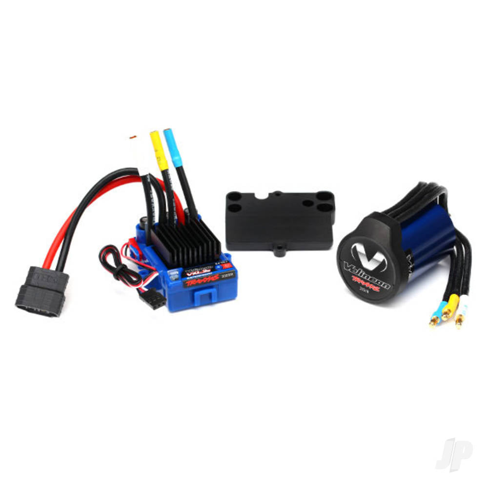 Traxxas Velineon VXL-3s Waterproof Brushless Power System (includes VXL-3s ESC, Velineon 3500 motor, and speed control mounting plate (part #3725R)) TRX3350R