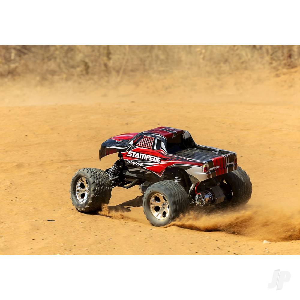 Traxxas Stampede 1:10 2WD RTR Electric Monster Truck, Blue (+ TQ 2-ch, Tit - TRX36054-8-BLUE 7