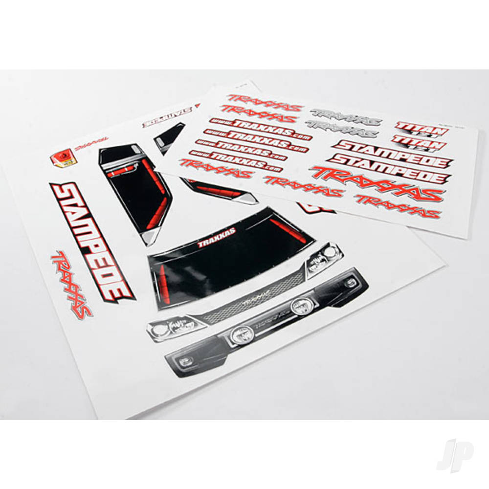 Traxxas Decal sheets, Stampede TRX3616