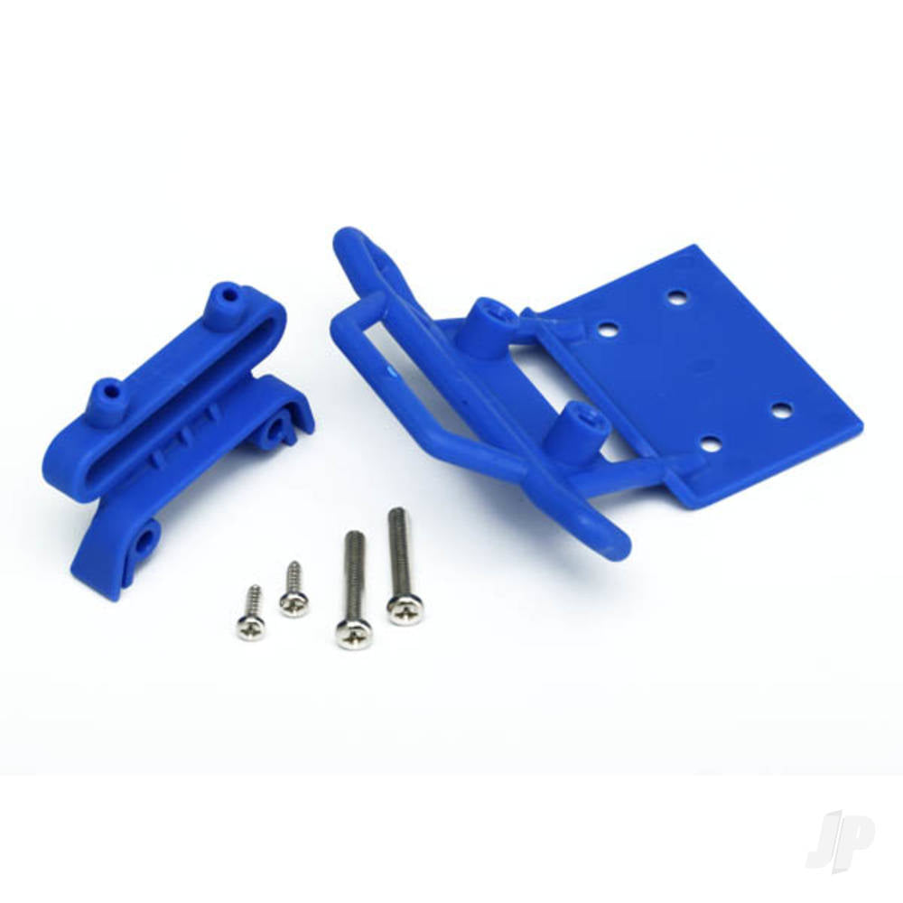 Traxxas Front Bumper & Mount RST (Blue) TRX3621X