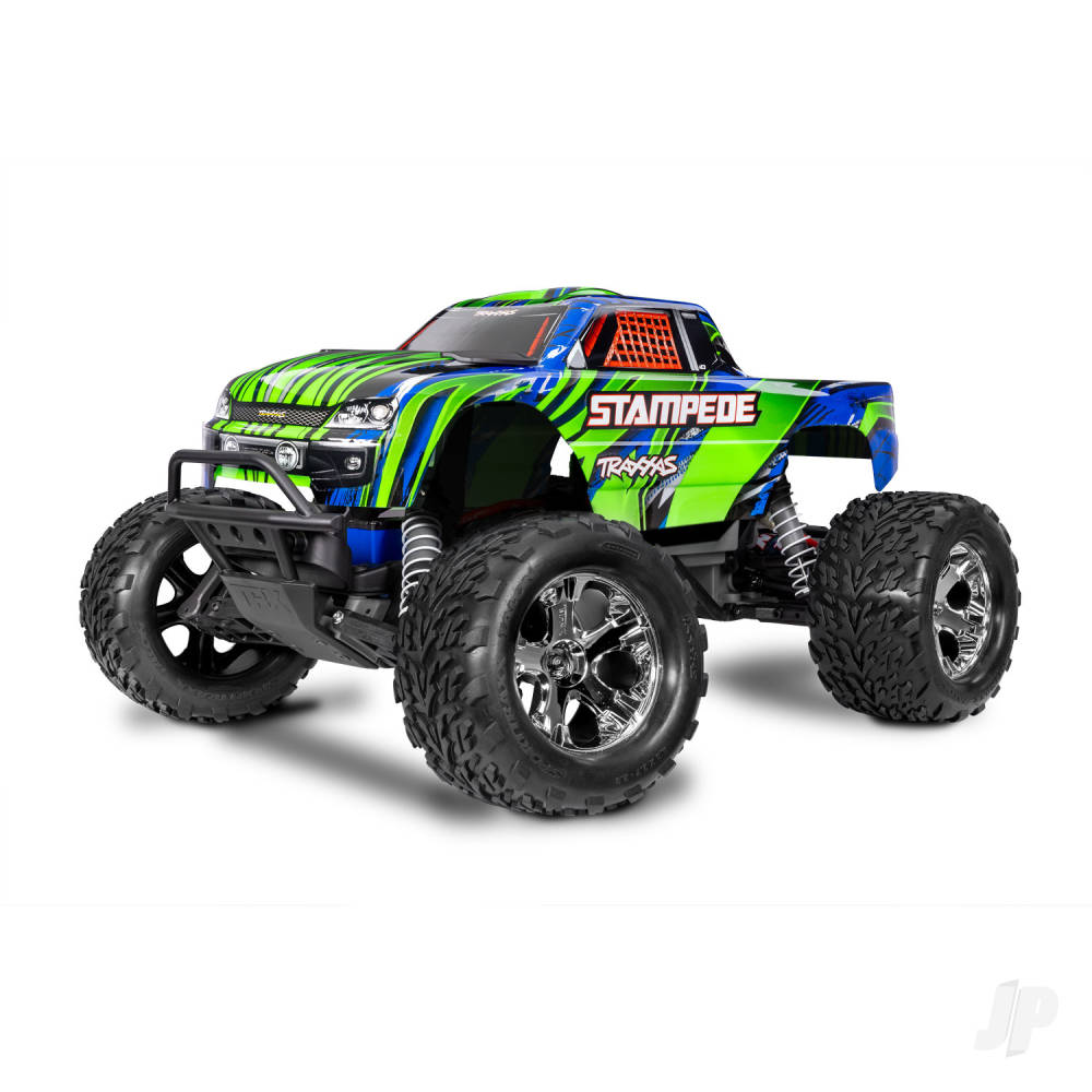 Traxxas Stampede HD 1:10 Electric 2WD RTR Monster Truck, Green (TRX36254-8-GRN)