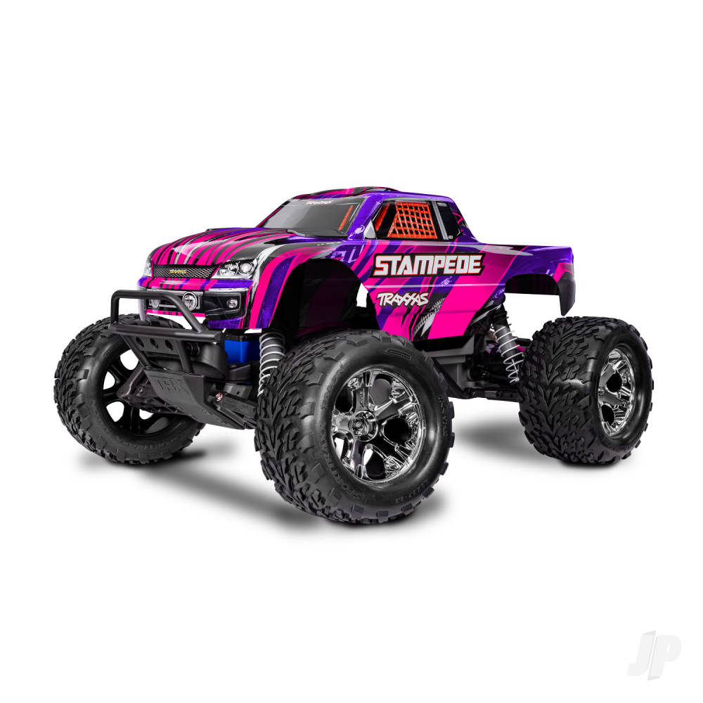 Traxxas Stampede HD 1:10 Electric 2WD RTR Monster Truck, Pink (TRX36254-8-PINK)