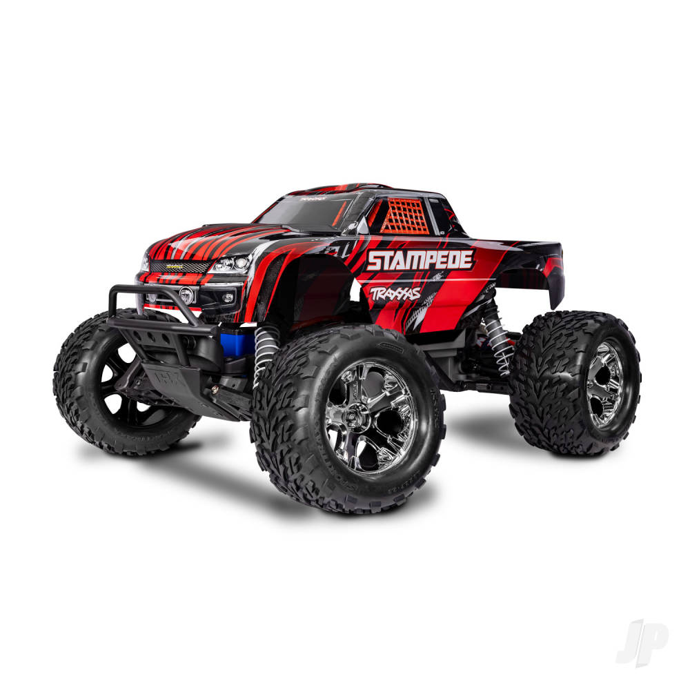 Traxxas Stampede HD 1:10 Electric 2WD RTR Monster Truck, Red (TRX36254-8-RED)