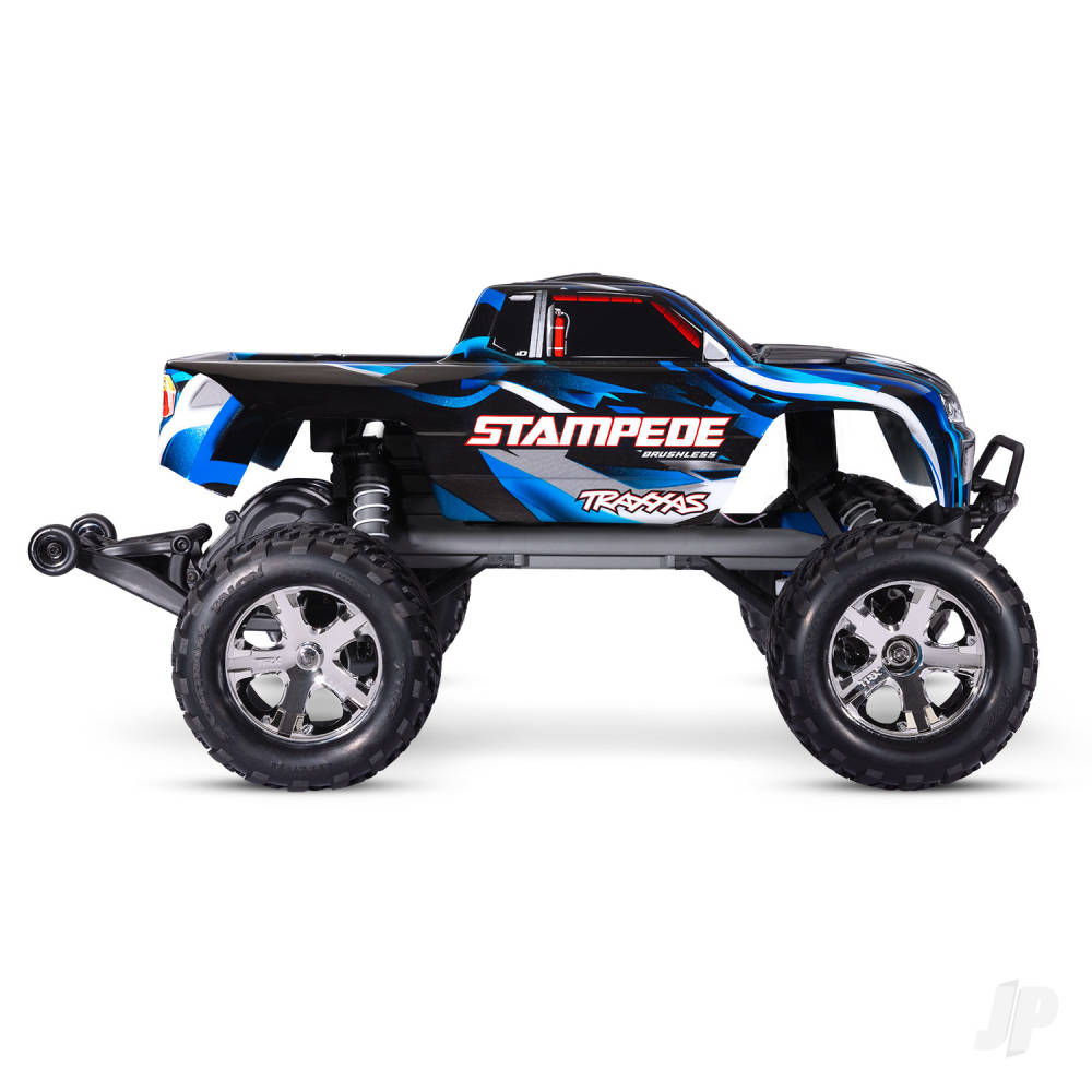 Traxxas Stampede HD BL-2S 1:10 2WD RTR Monster Truck, Blue (TRX36354-4-BLUE)