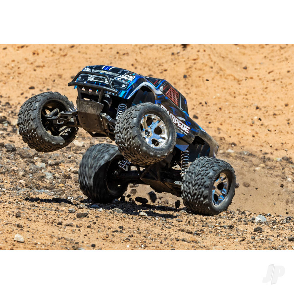 Traxxas Stampede HD BL-2S 1:10 2WD RTR Monster Truck, Blue (TRX36354-4-BLUE)