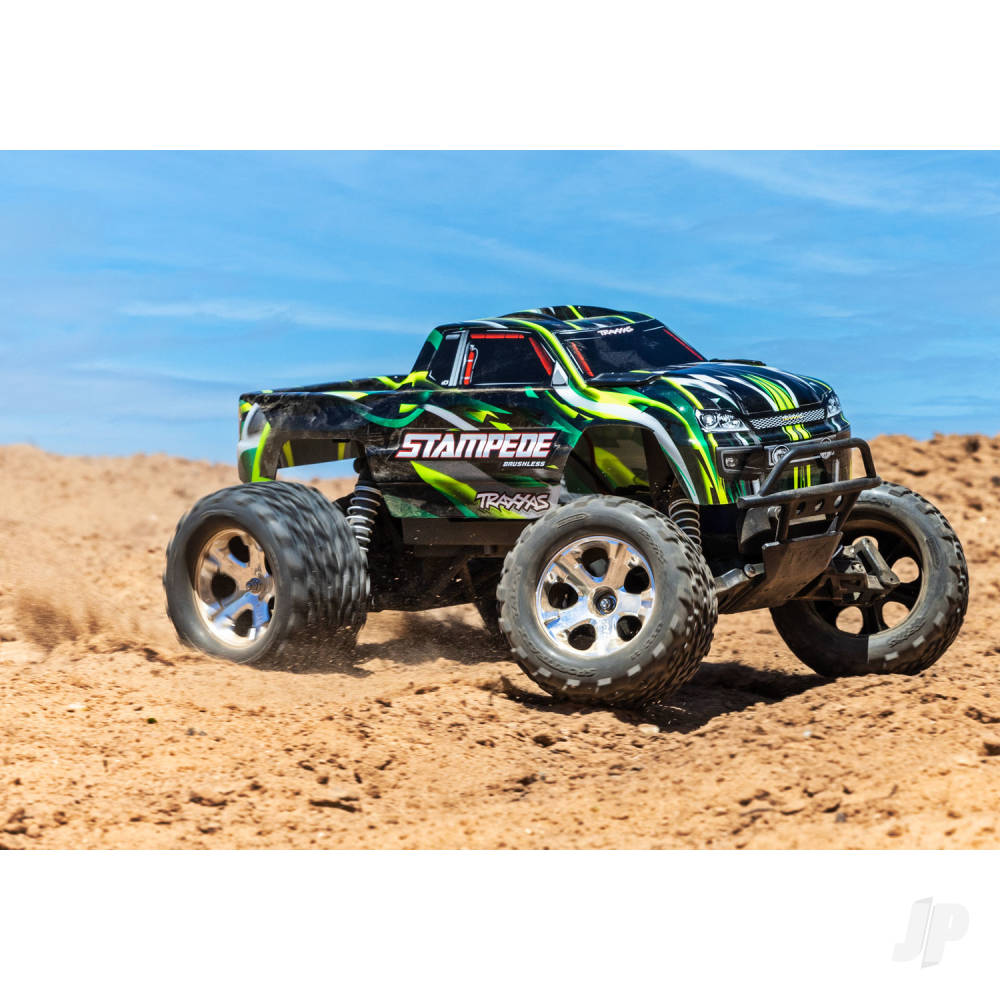 Traxxas Stampede HD BL-2S 1:10 2WD RTR Monster Truck, Pink (TRX36354-4-PINK)