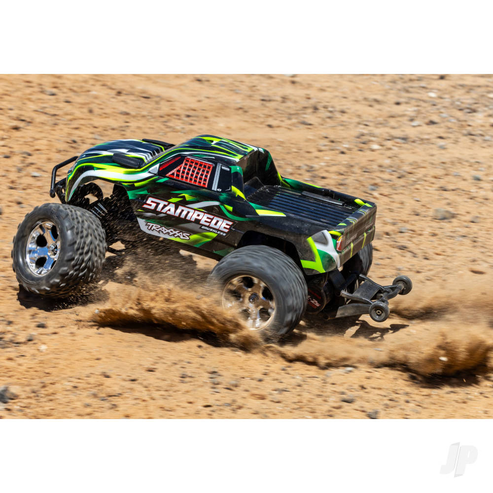 Traxxas Stampede HD BL-2S 1:10 2WD RTR Monster Truck, Red (TRX36354-4-RED)