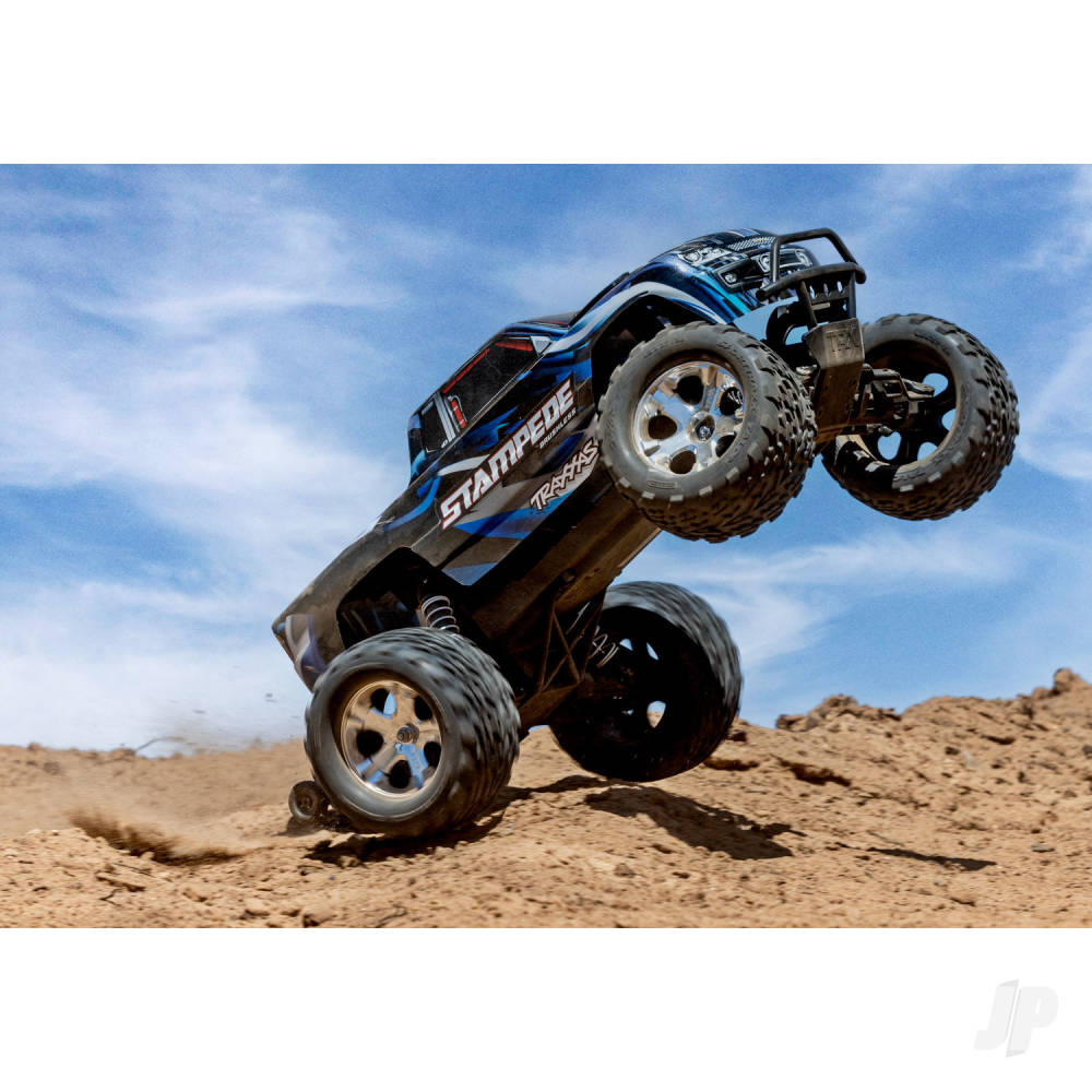 Traxxas Stampede HD BL-2S 1:10 2WD RTR Monster Truck, Red (TRX36354-4-RED)