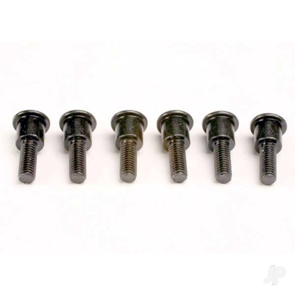 Traxxas Attachment screws, shock (3x12mm shoulder screws) (6 pcs) TRX3642