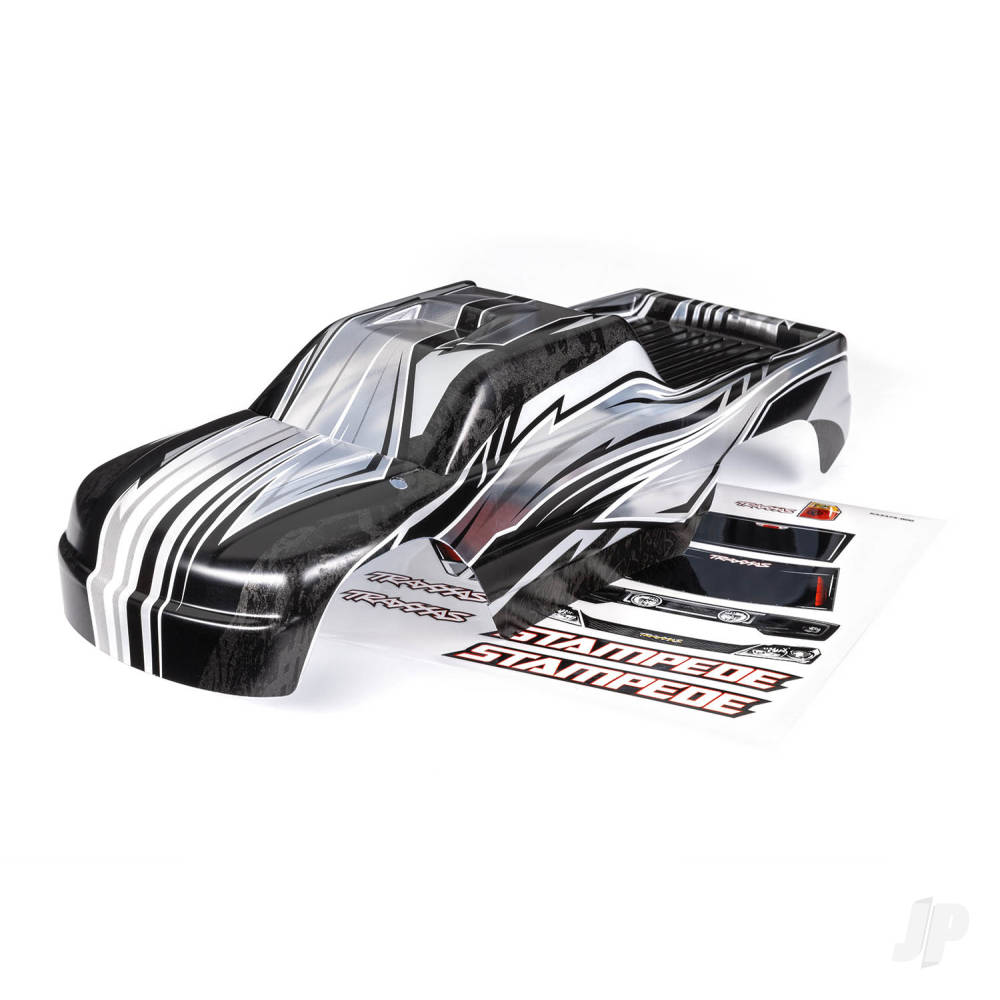 Traxxas Body, Stampede, ProGraphix (graphics are printed, requires paint & final colour application)/ decal sheet TRX3651L