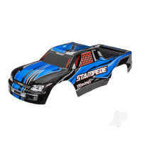 Traxxas Body, Stampede (also fits Stampede VXL), blue (painted, decals applied) TRX3651X