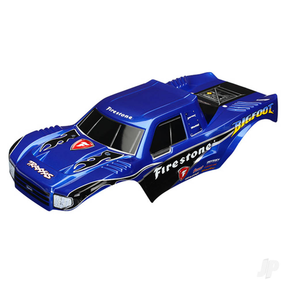 Traxxas Body, Bigfoot Firestone, Officially Licensed replica (painted, decals applied) TRX3658